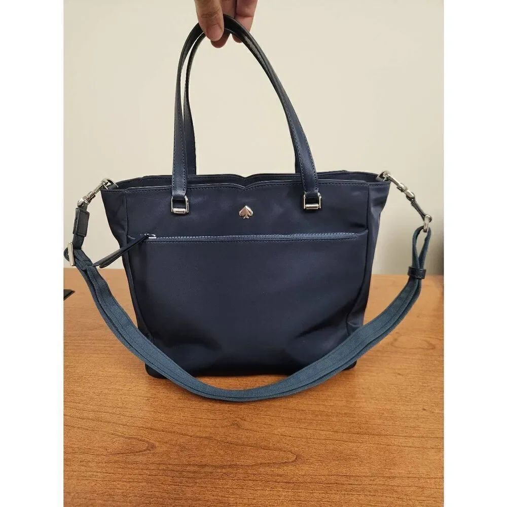 Kate Spade Jae Medium Nylon Top Zip Satchel Handbag Tote (PF)